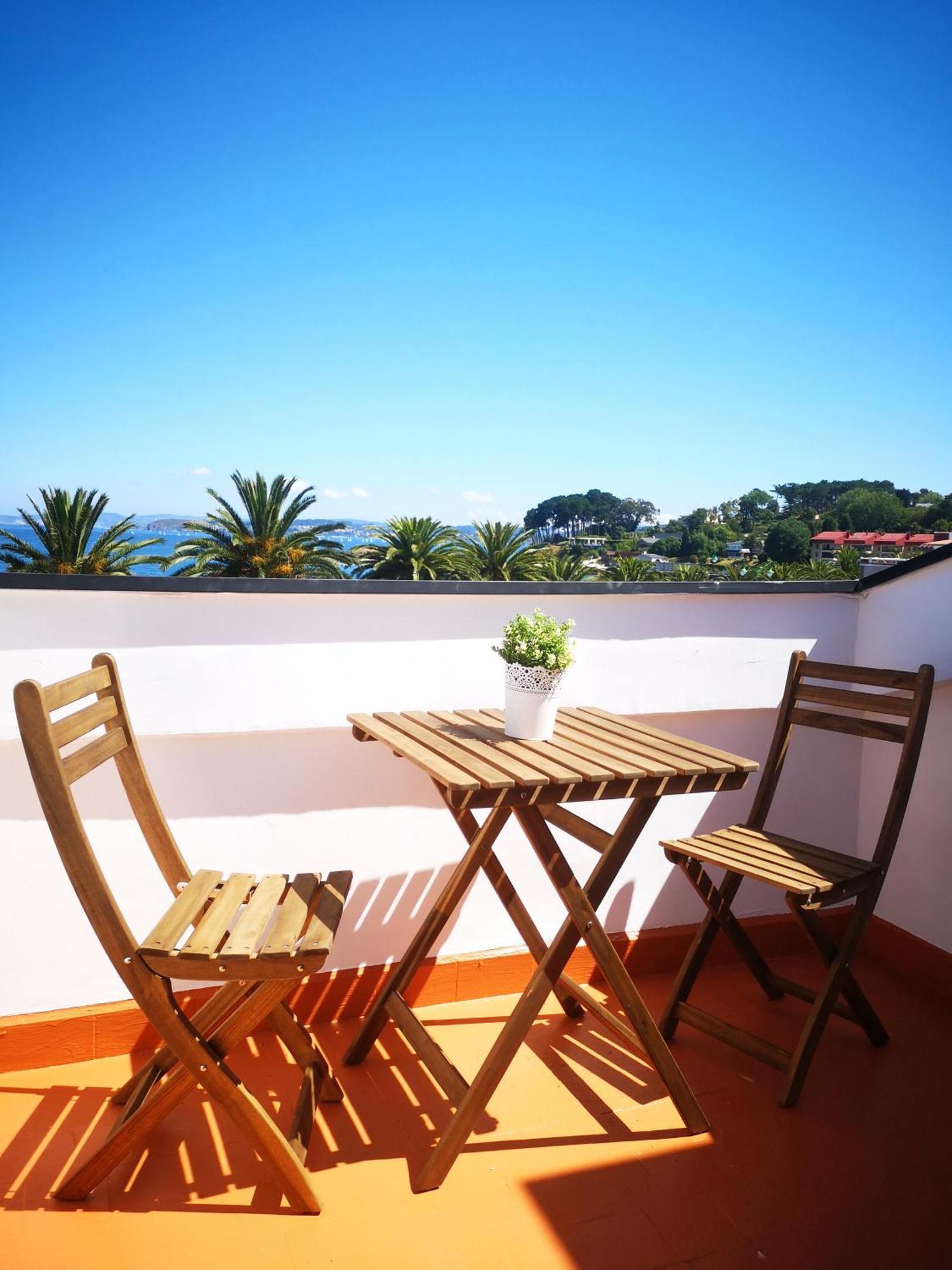 Precioso Atico Frente A La Playa De Santa Cristina Apartment โอโกรูญา ภายนอก รูปภาพ